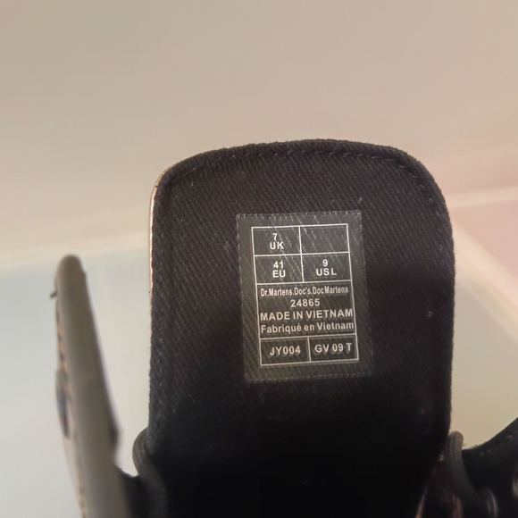 Dr. Martens Black Lace-Up Boots - Picture 5 of 5